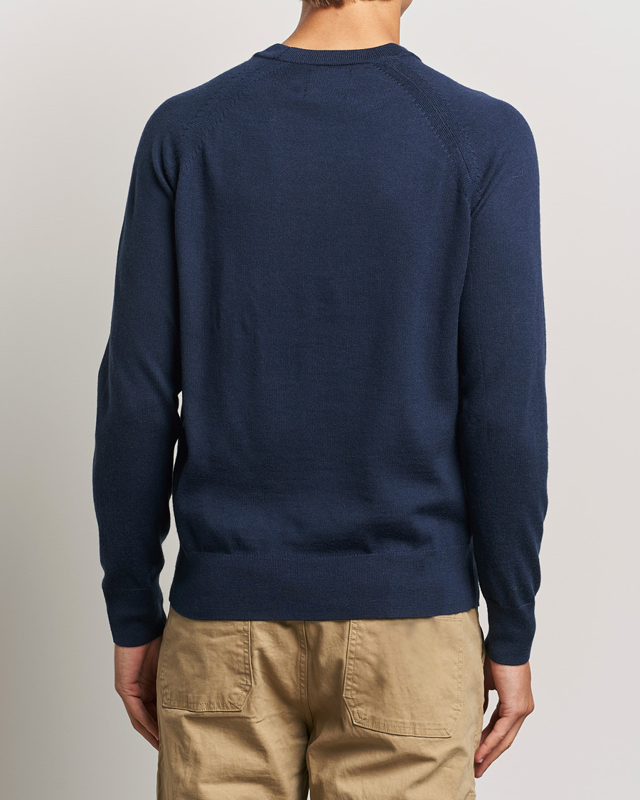 Herren | Pullover | Dockers | Washable Merino Crewneck Navy Blazer