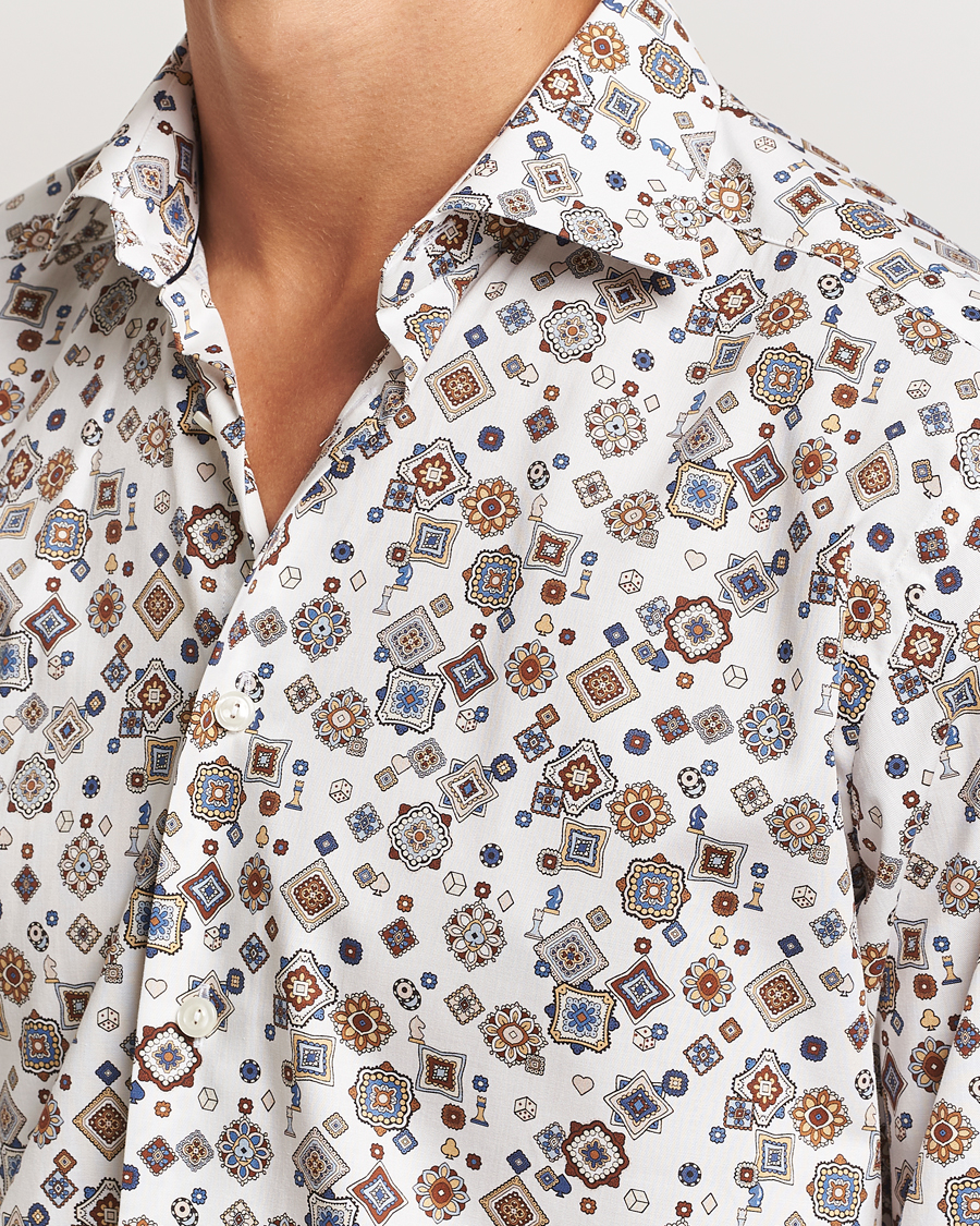Herren | Hemden | Eton | Slim Fit Signature Twill Printed Shirt Multi