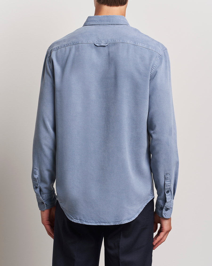 Herren | Hemden | Filippa K | Zachary Lyocell Shirt Grey Blue