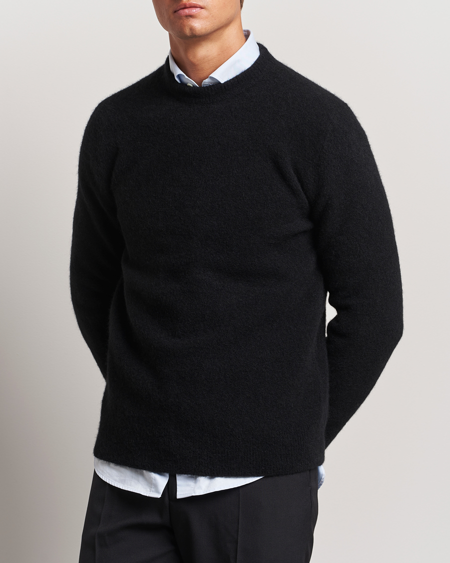 Herren | Pullover | Filippa K | Yak Knitted Sweater Black