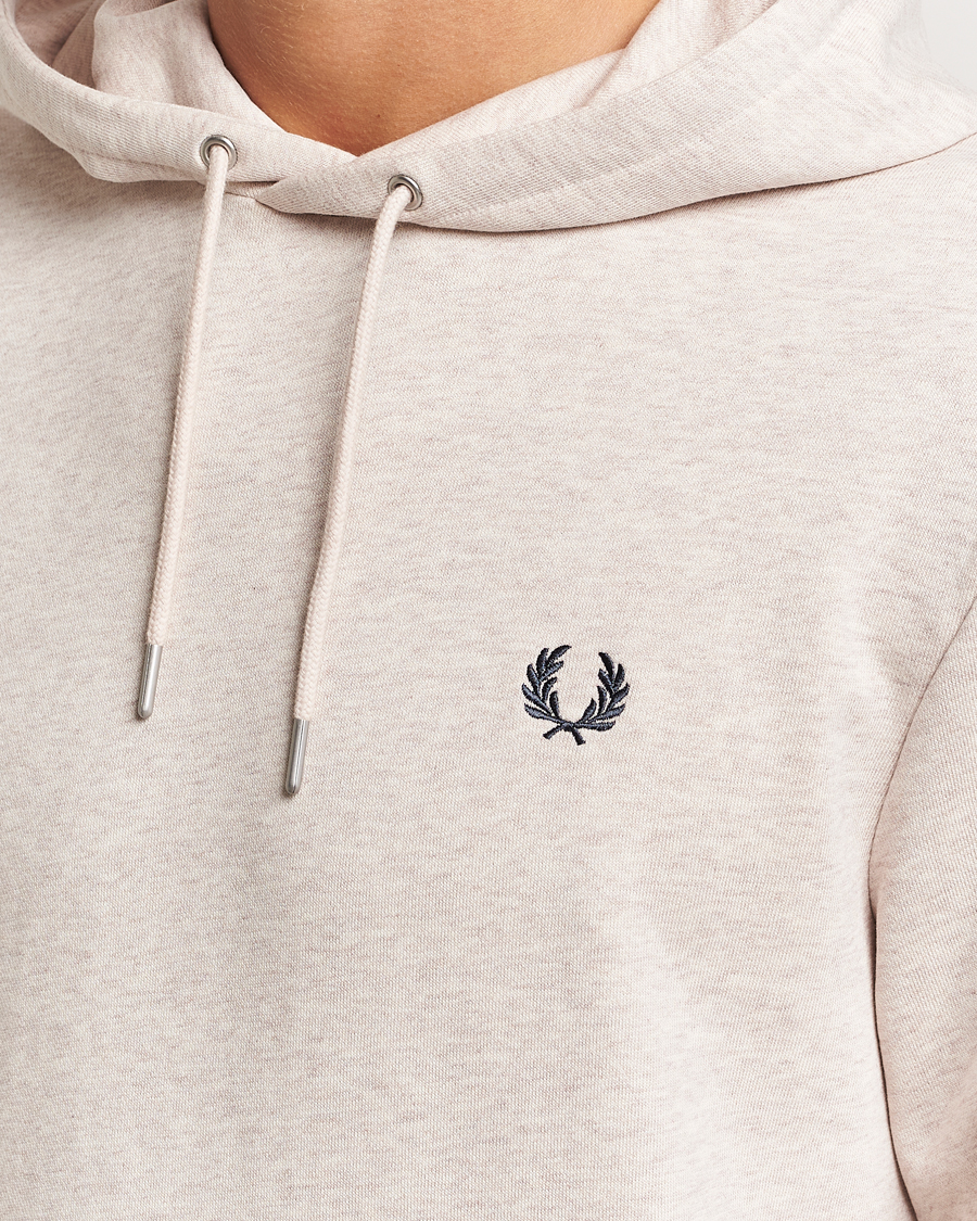 Herren | Pullover | Fred Perry | Tipped Hoodie Oatmeal Melange