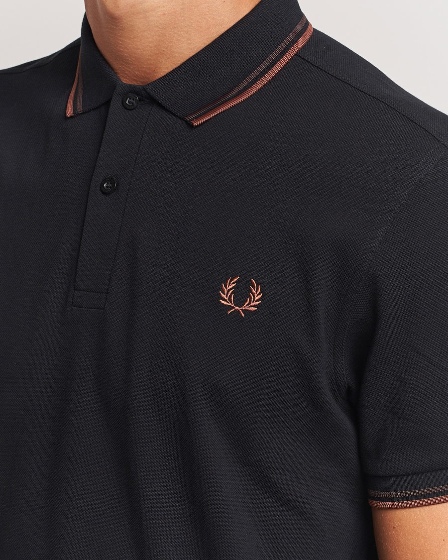 Herren | Poloshirts | Fred Perry | Twin Tipped Shirt Black