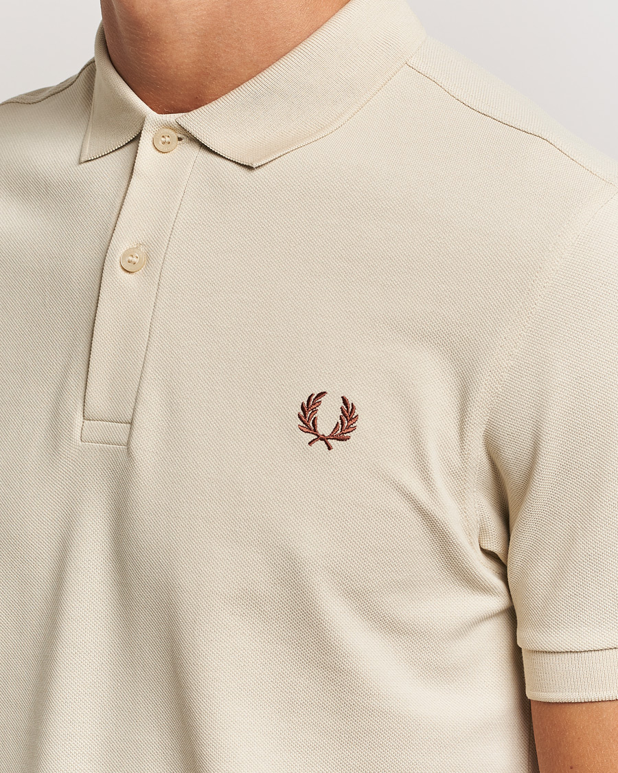 Herren | Poloshirts | Fred Perry | Plain Polo Shirt Oatmeal