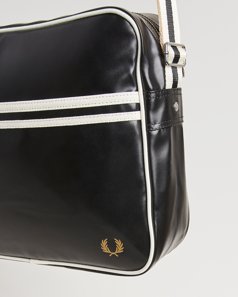 Herren | Taschen | Fred Perry | Classic Shoulder Bag Black/Ecru