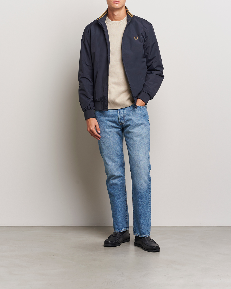 Herren | Jacken | Fred Perry | Brentham Jacket Navy