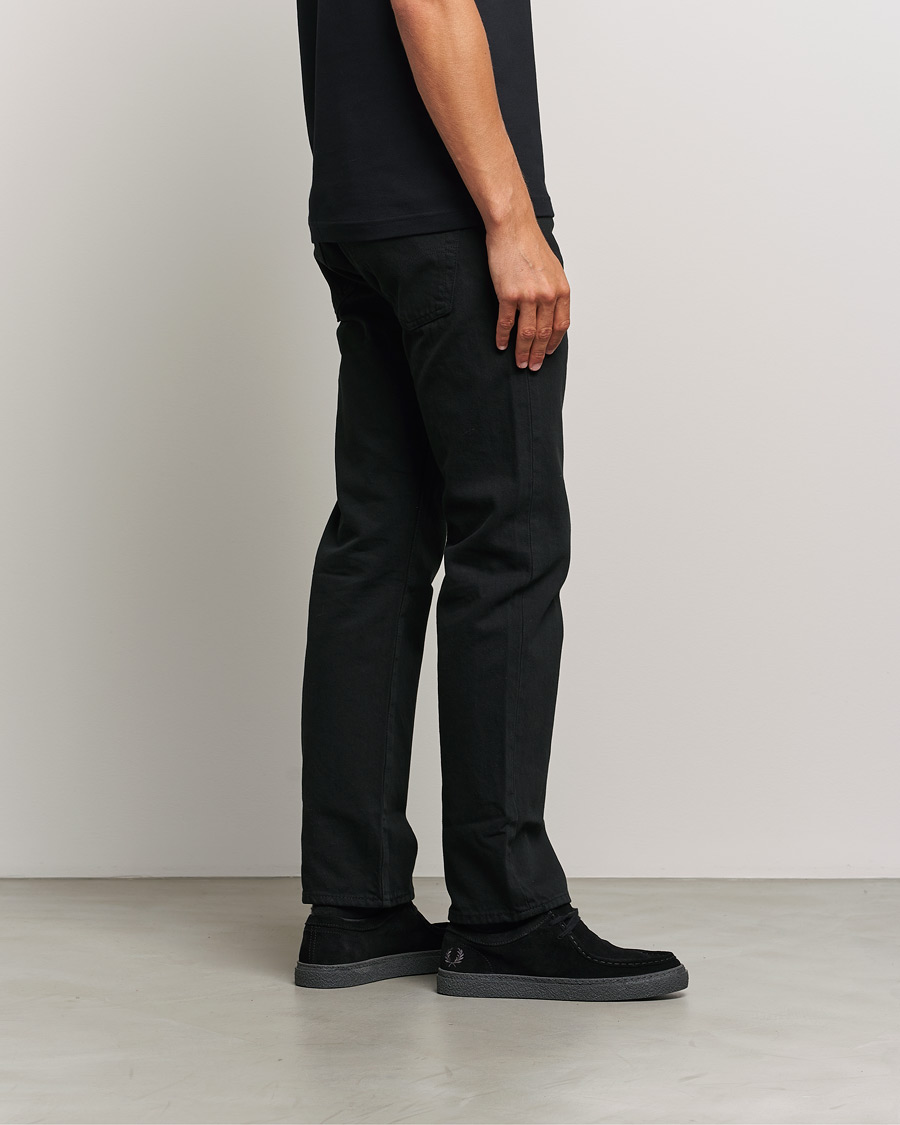 Herren | Derby | Fred Perry | Dawson Low Suede Shoe Black