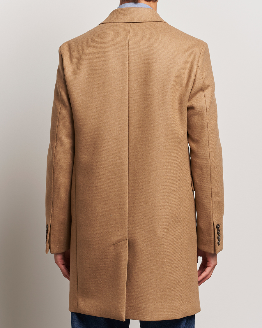 Herren | Jacken | GANT | Classic Wool Coat Mustard Beige
