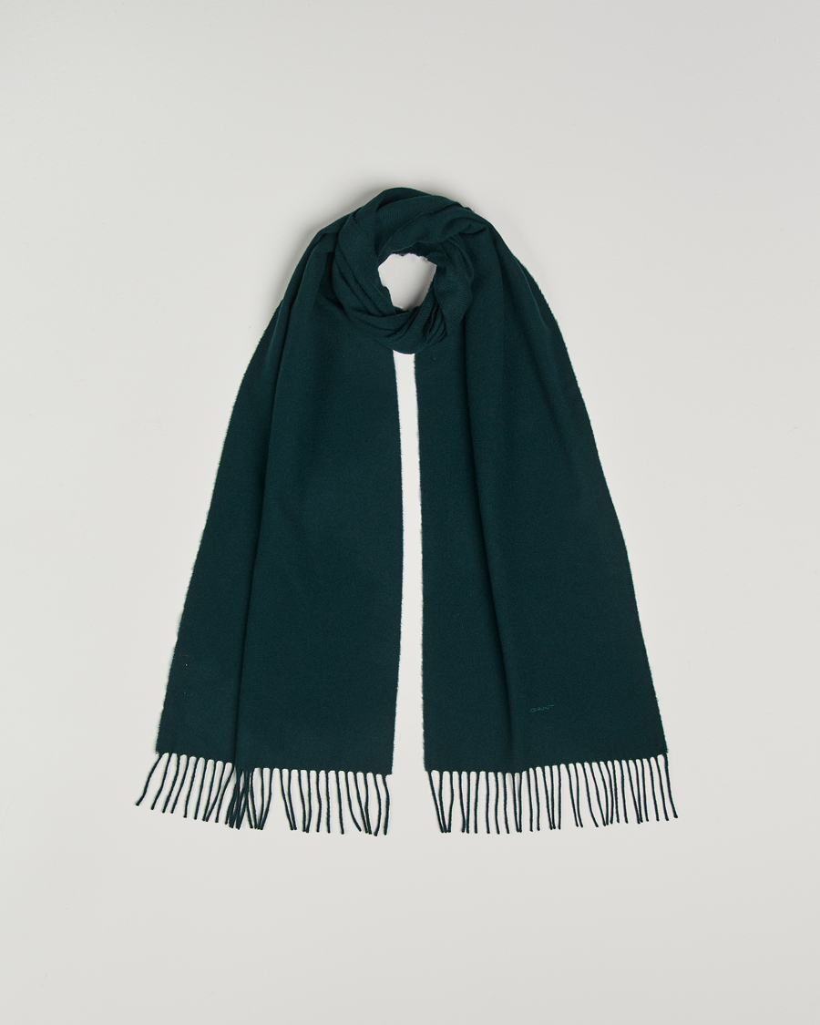 Herren | Schals | GANT | Wool Scarf Tartan Green
