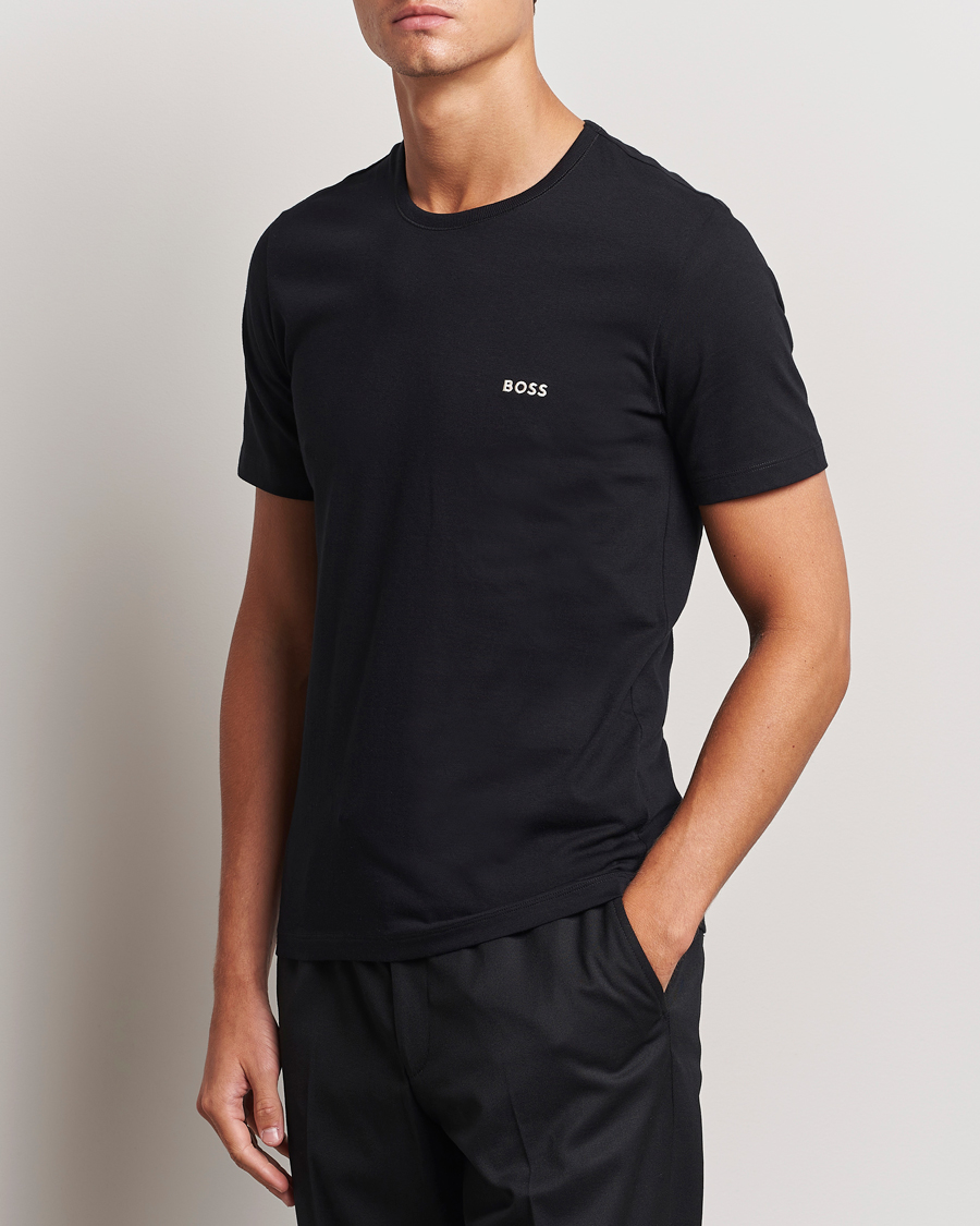 Herren | T-Shirts | BOSS BLACK | 3-Pack Crew Neck T-Shirt White/Grey/Black