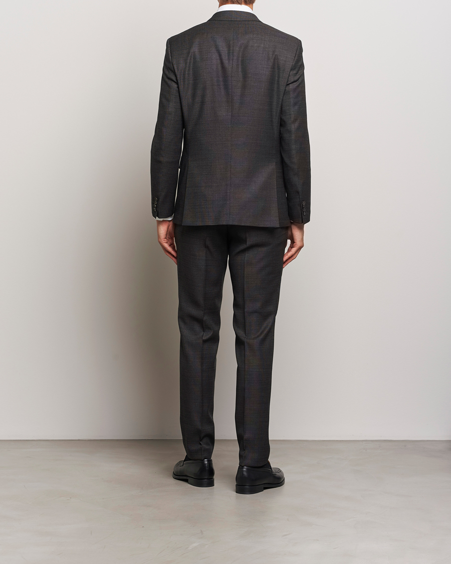 Herren | BOSS BLACK Huge Wool Suit Open Green | BOSS BLACK | Huge Wool Suit Open Green