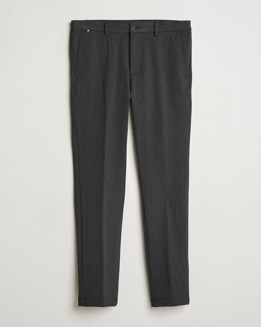 Herren | Hosen | BOSS BLACK | Kaiton Structured Chinos Black