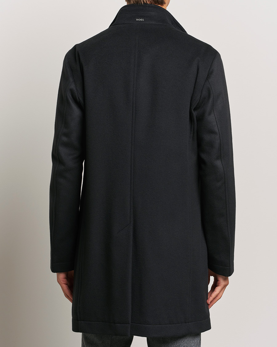 Herren | Jacken | BOSS BLACK | Hyde Stand Up Collar Coat Black