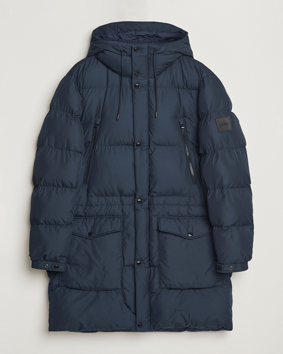 Herren | Jacken | BOSS BLACK | Condolo Puffer Parka Dark Blue