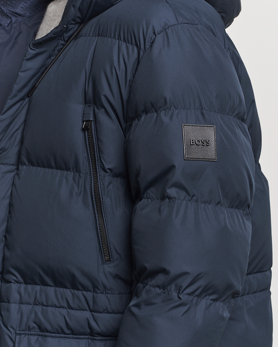 Herren | Jacken | BOSS BLACK | Condolo Puffer Parka Dark Blue