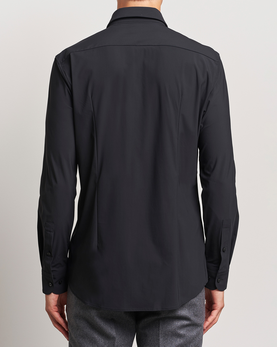 Herren | Hemden | BOSS BLACK | Hank 4-Way Stretch Shirt Black