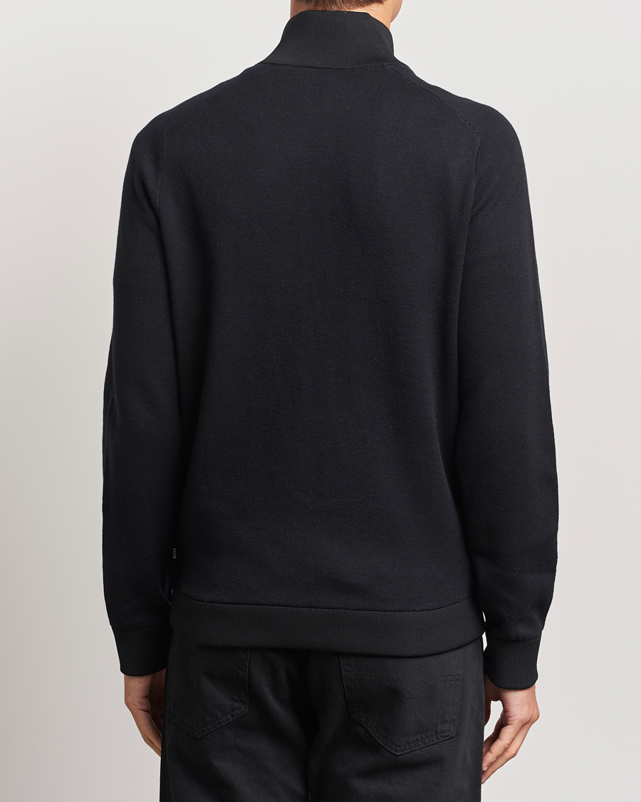 Herren | Jacken | BOSS BLACK | Esfero Hybrid Full Zip Black
