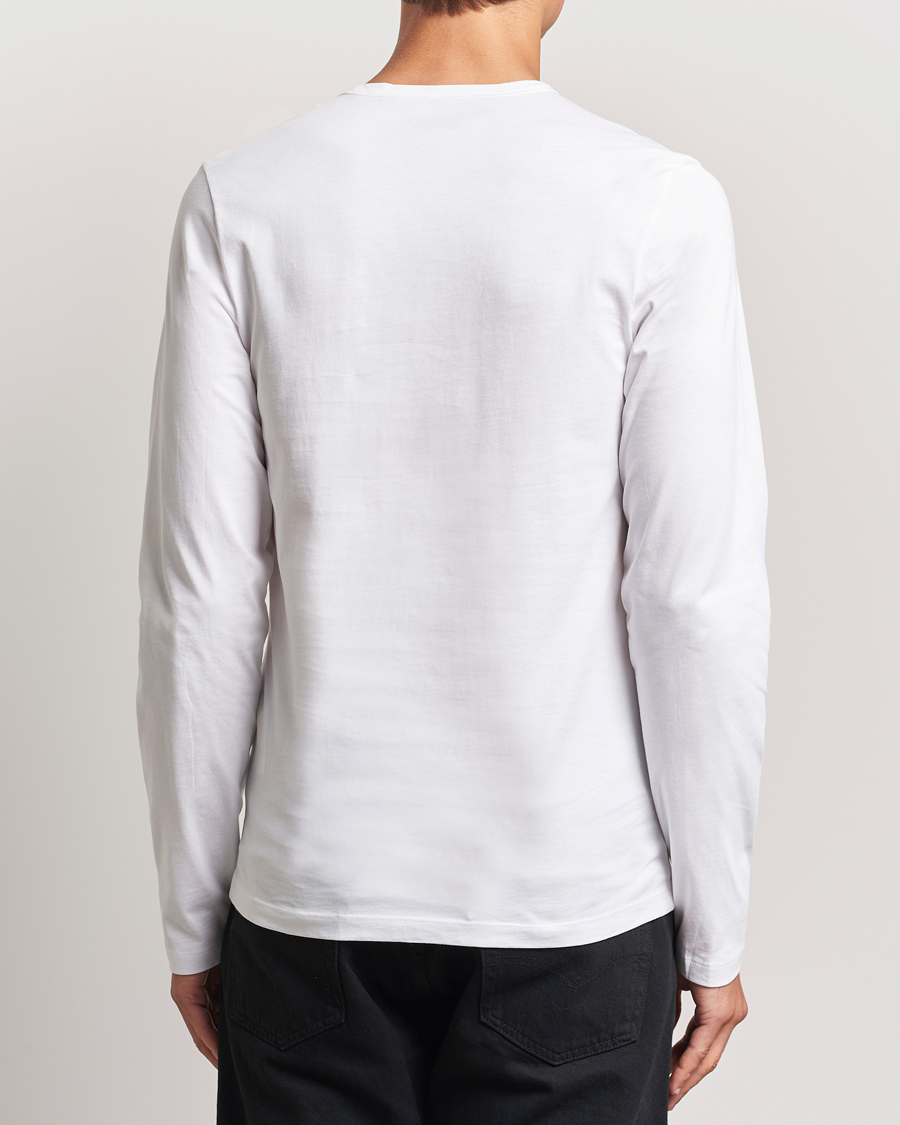 Herren | T-Shirts | BOSS BLACK | 3-Pack Long Sleeve T-Shirt White/Navy/Black