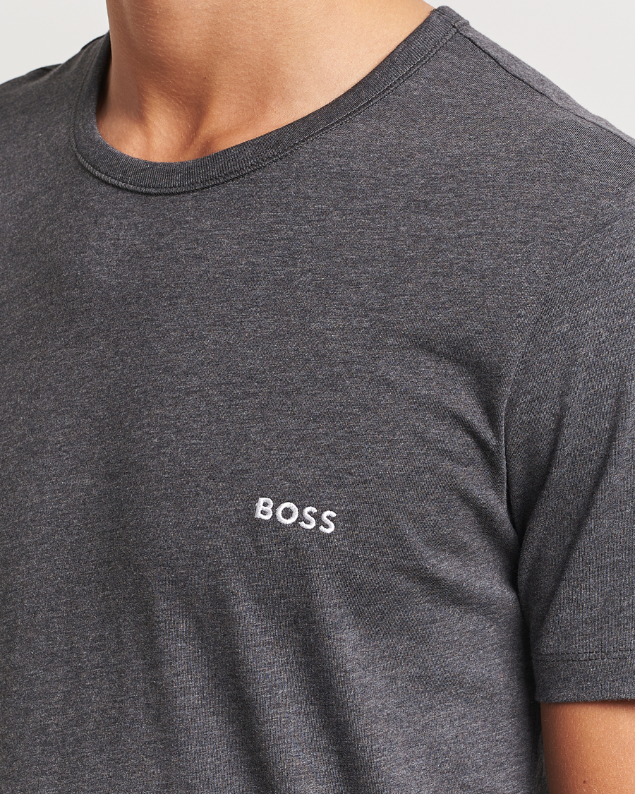 Herren | T-Shirts | BOSS BLACK | 3-Pack Crew Neck T-Shirt Grey/White/Navy