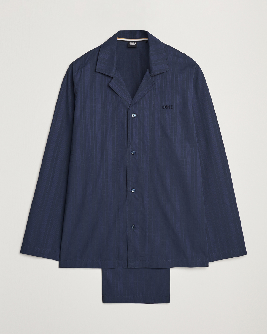 Herren | BOSS BLACK Premium Pyjama Set Dark Blue | BOSS BLACK | Premium Pyjama Set Dark Blue