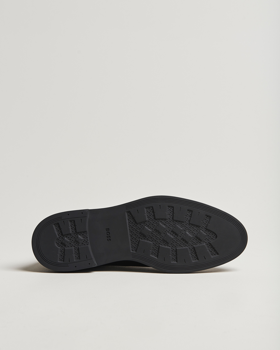 Herren | BOSS BLACK Calev Leather Chelsea Boot Black | BOSS BLACK | Calev Leather Chelsea Boot Black