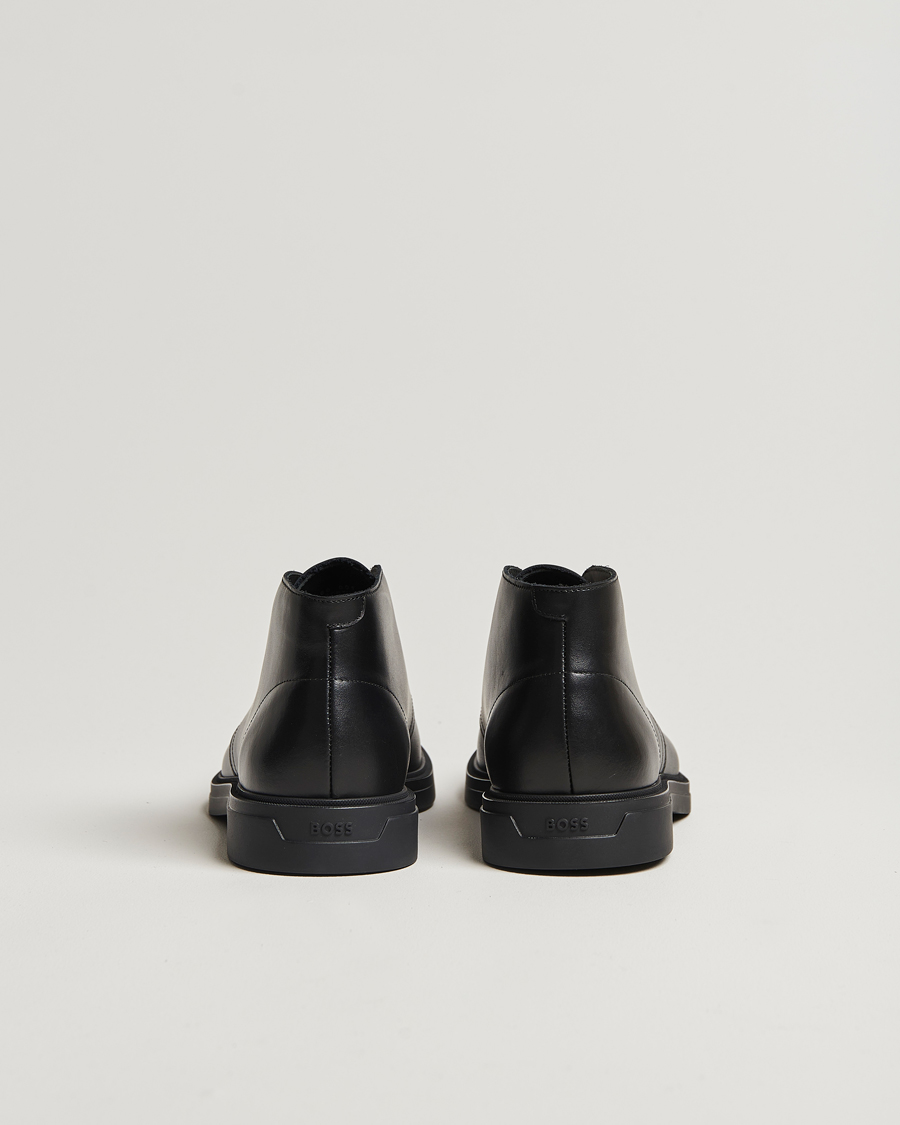 Herren | BOSS BLACK Calev Leather Chukka Boot Black | BOSS BLACK | Calev Leather Chukka Boot Black