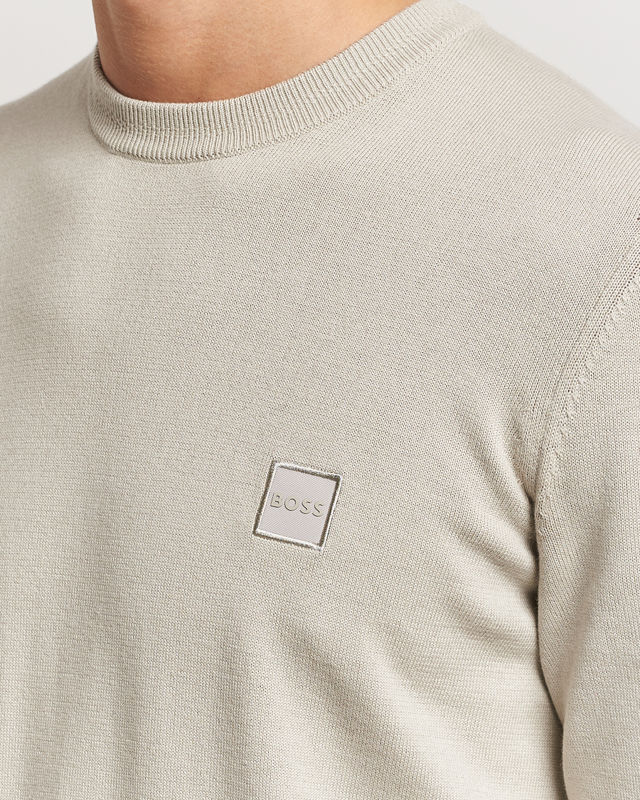 Herren | Pullover | BOSS ORANGE | Kanovano Knitted Sweater Light Beige