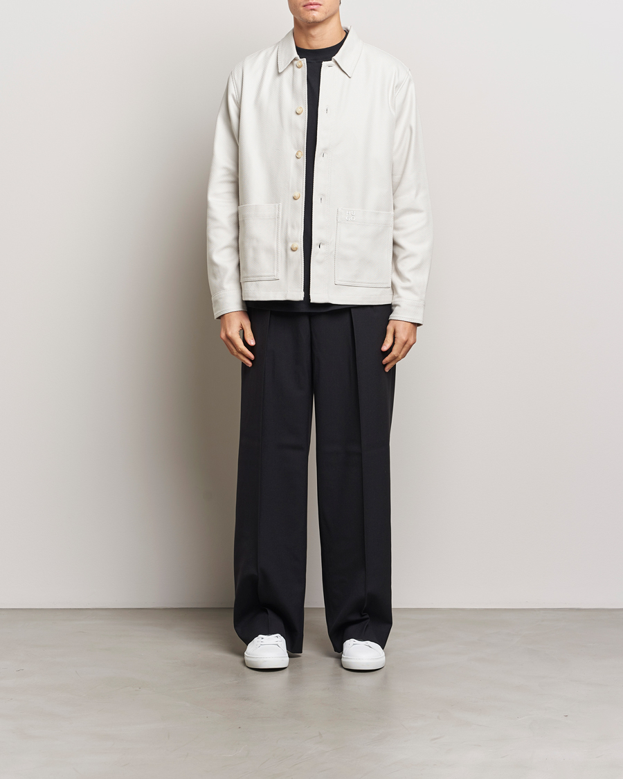 Herren | Hemden | HUGO | Ekrel Overshirt Off White