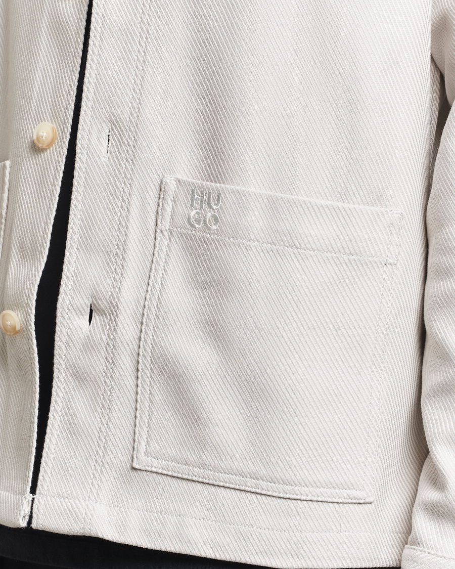Herren | Hemden | HUGO | Ekrel Overshirt Off White