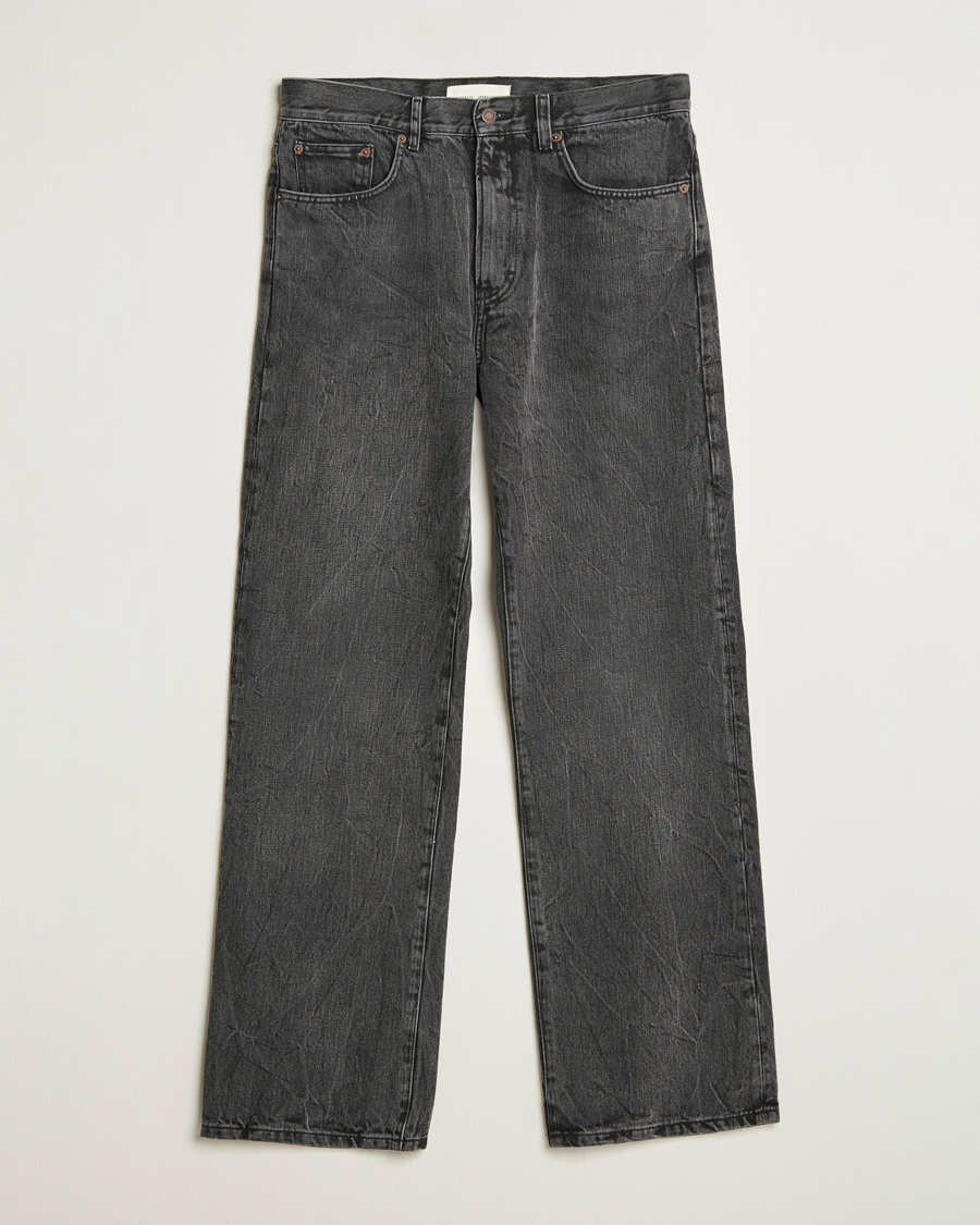 Herren | Jeans | Jeanerica | VM009 Vega Canvas Trousers Black Firenze