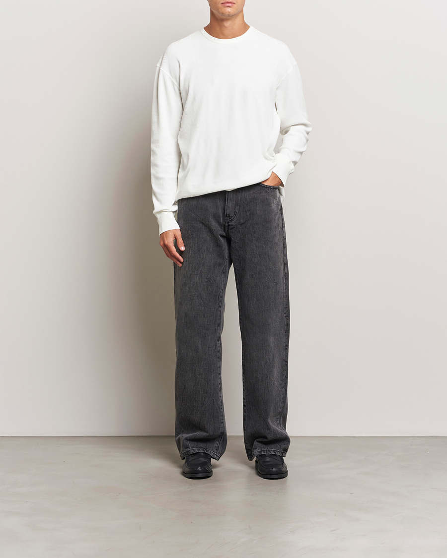 Herren | Jeans | Jeanerica | VM009 Vega Canvas Trousers Black Firenze