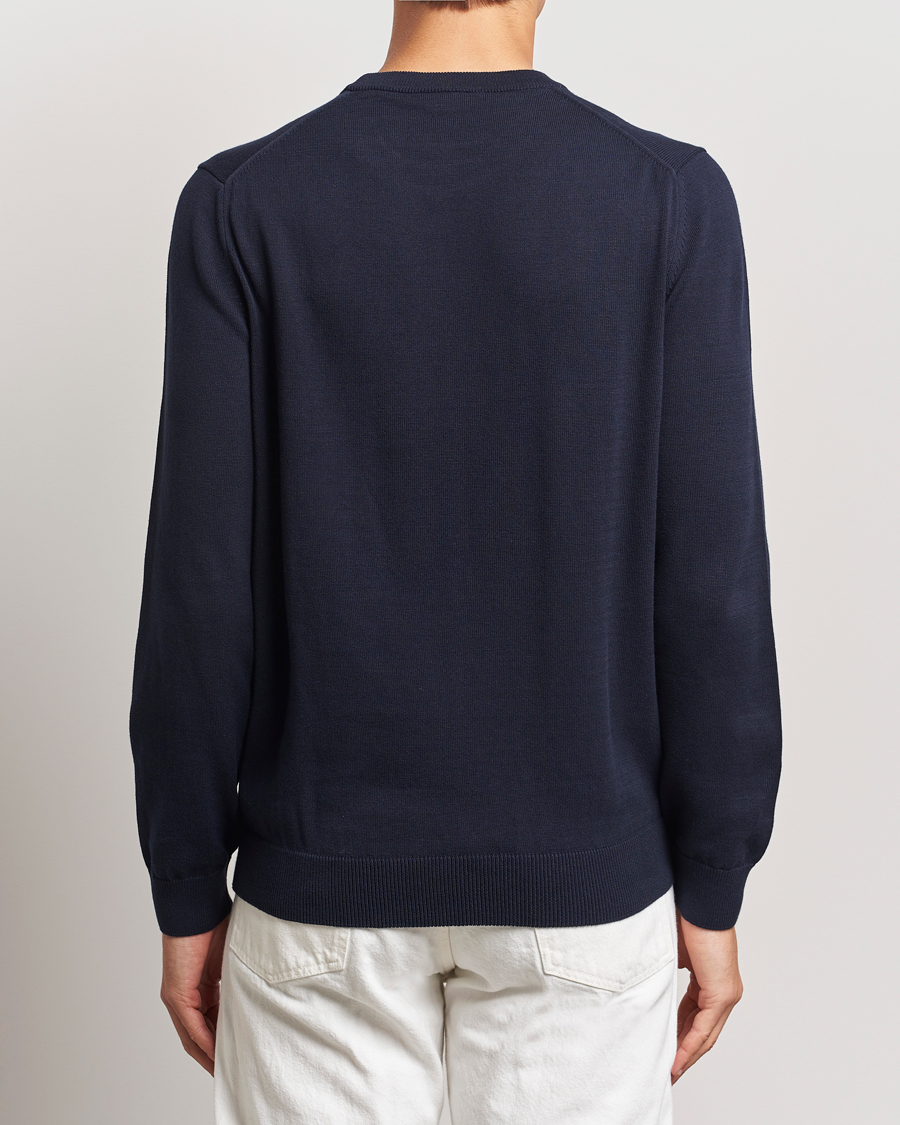 Herren | Pullover | Lacoste | Cotton Knitted Sweater Navy Blue