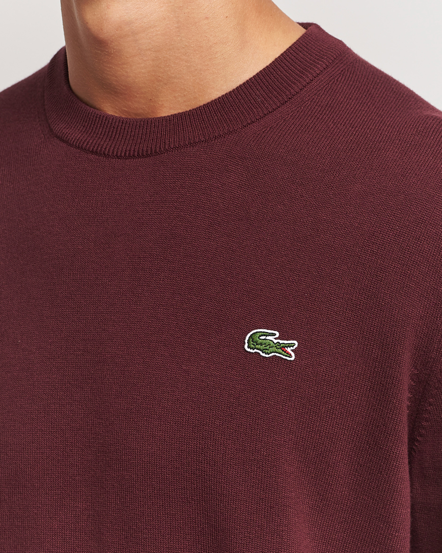 Herren | Pullover | Lacoste | Cotton Knitted Sweater Espresso