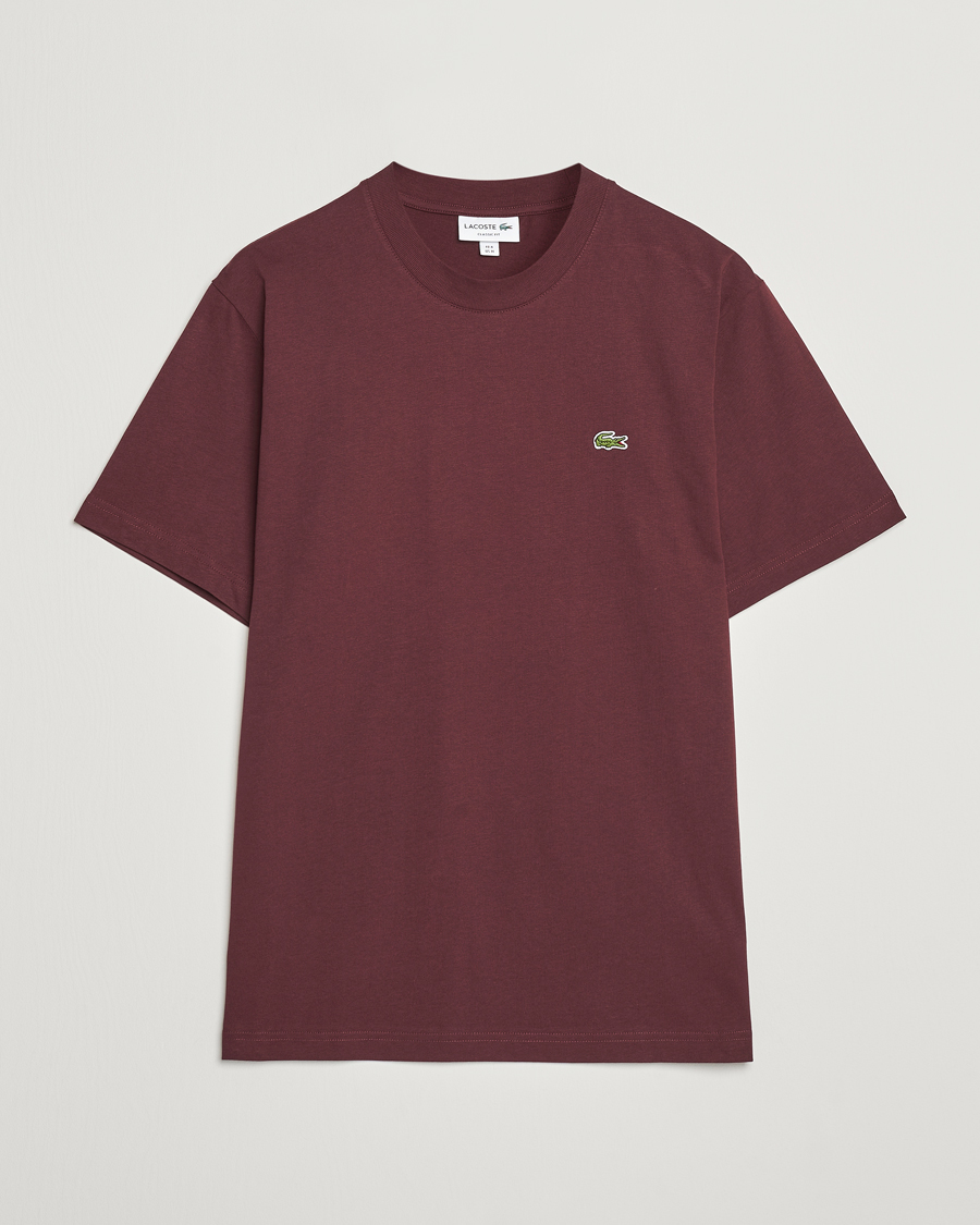 Lacoste Crew Neck T Shirt Espresso