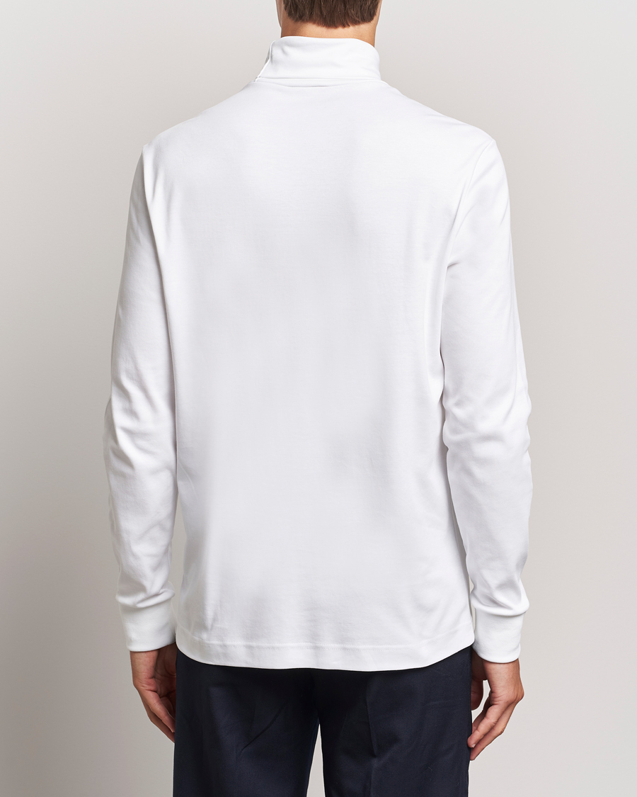 Herren | Pullover | Lacoste | Interlock Cotton Rollneck White