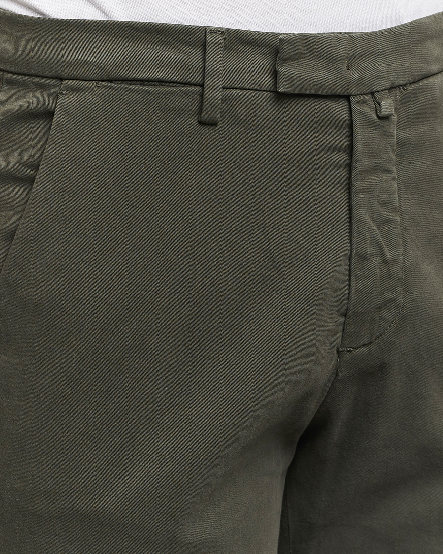 Herren | Hosen | Briglia 1949 | Slim Fit Cotton Stretch Chino Military