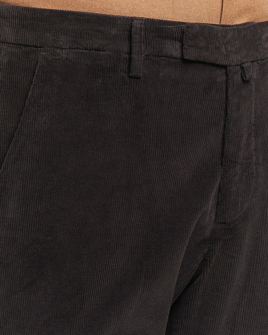 Herren | Hosen | Briglia 1949 | Slim Fit Corduroy Trousers Dark Brown