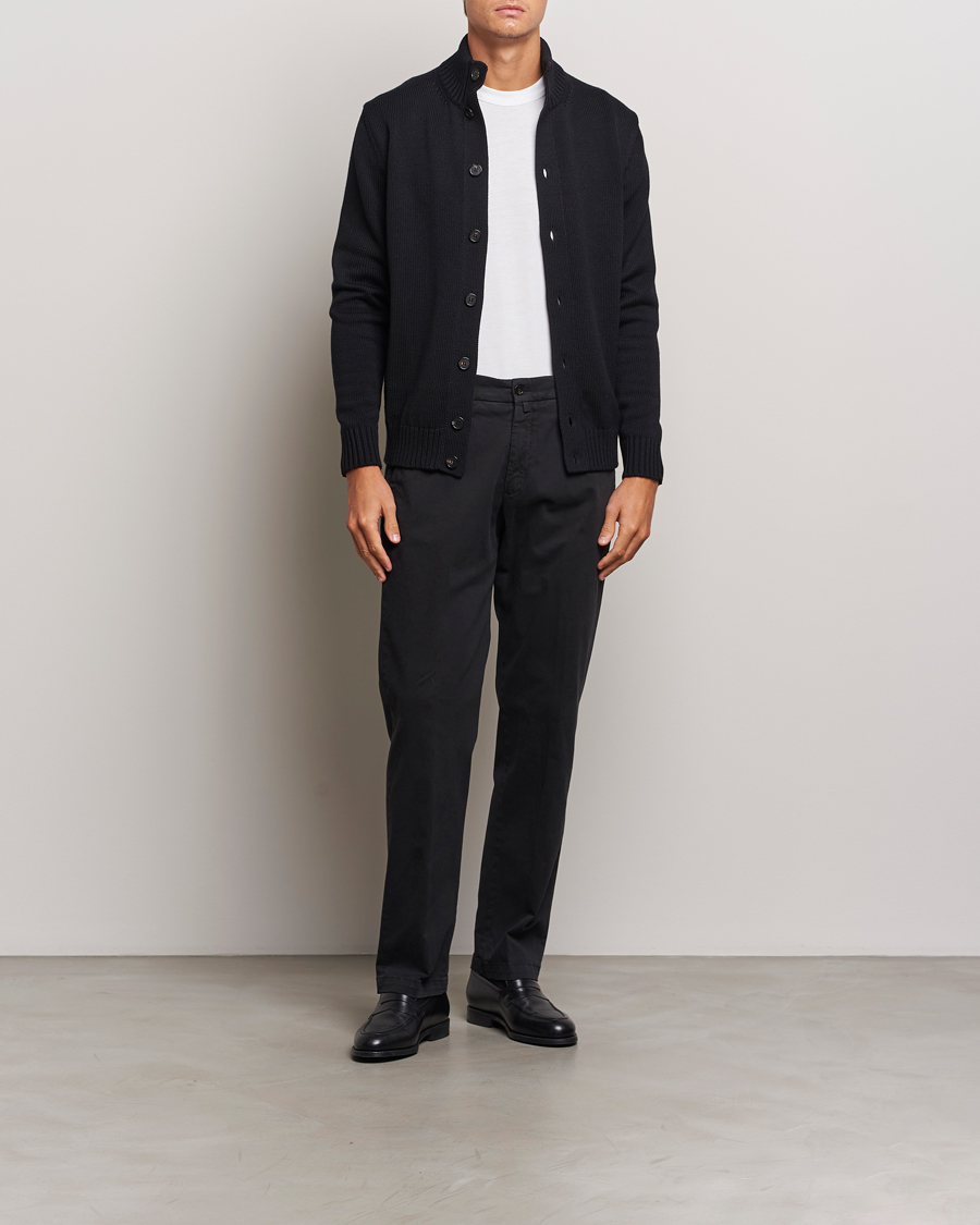 Herren | Hosen | Briglia 1949 | Soho Tailored Easy Fit Chino Black
