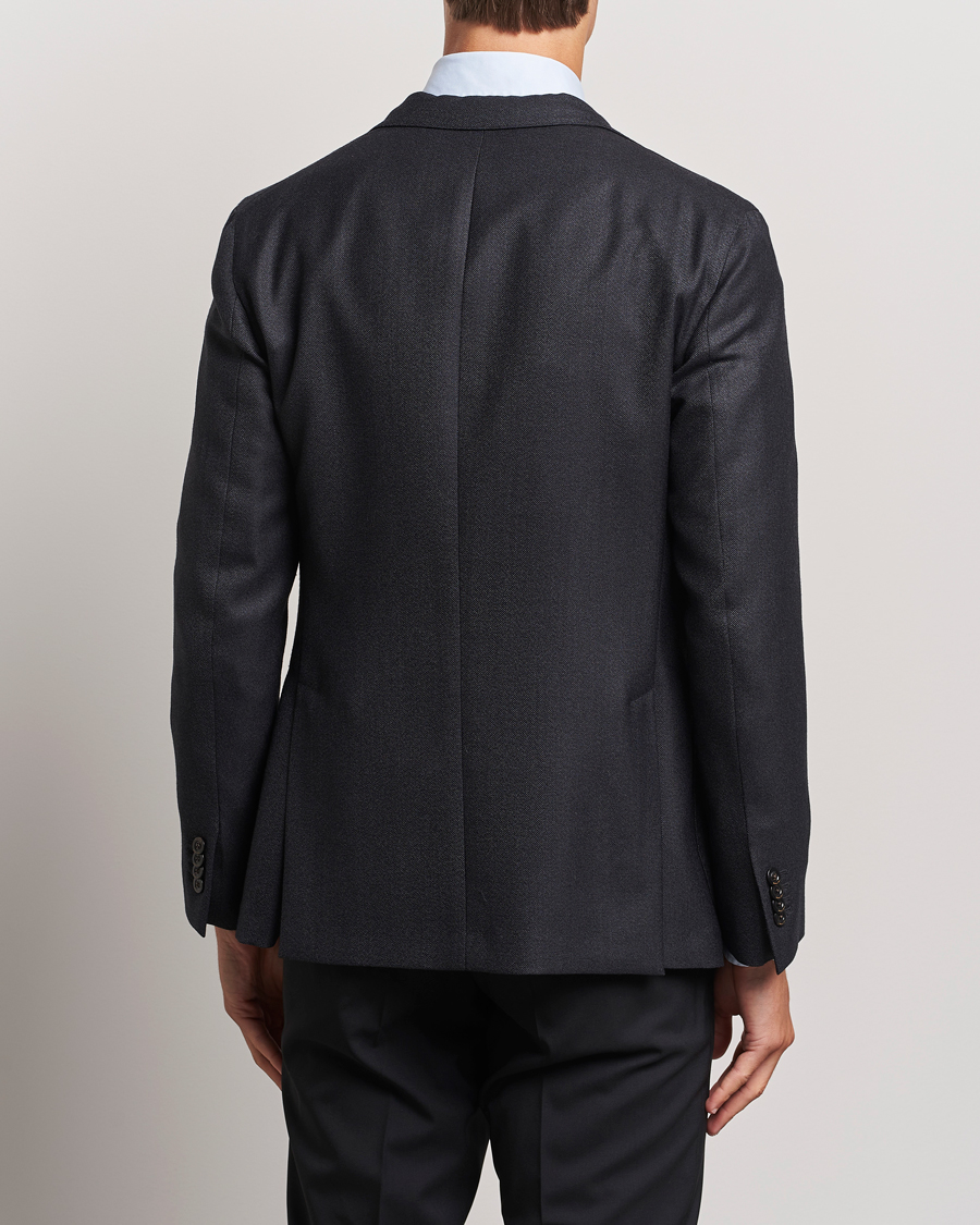 Herren | Sakkos | Boglioli | K Jacket Wool Hopsack Blazer Charcoal