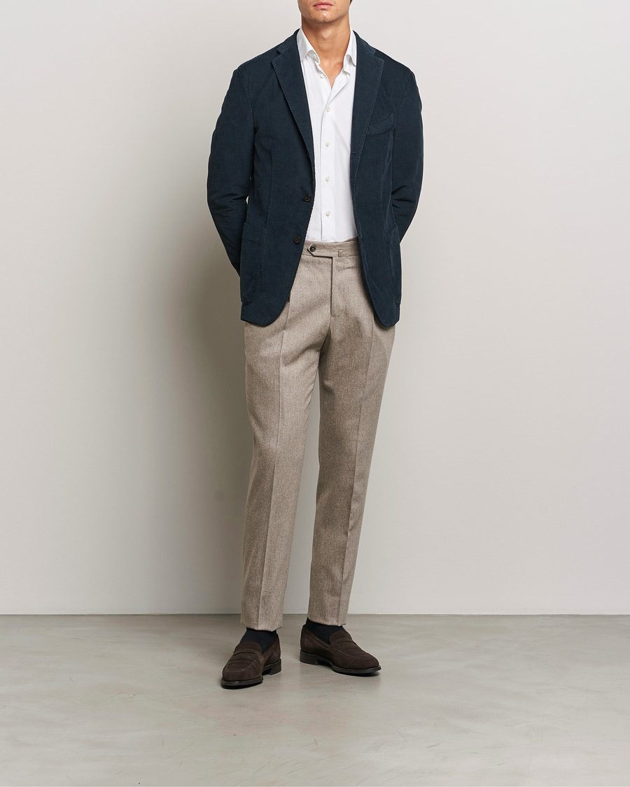 Herren | Sakkos | Boglioli | K Jacket Corduroy Blazer Navy