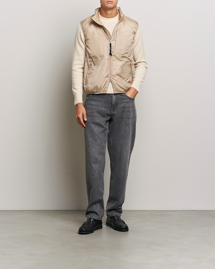 Herren | Jacken | Aspesi | Jil Padded Vest Beige