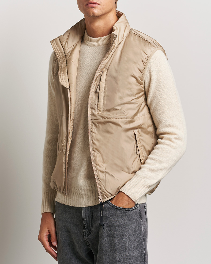 Herren | Jacken | Aspesi | Jil Padded Vest Beige