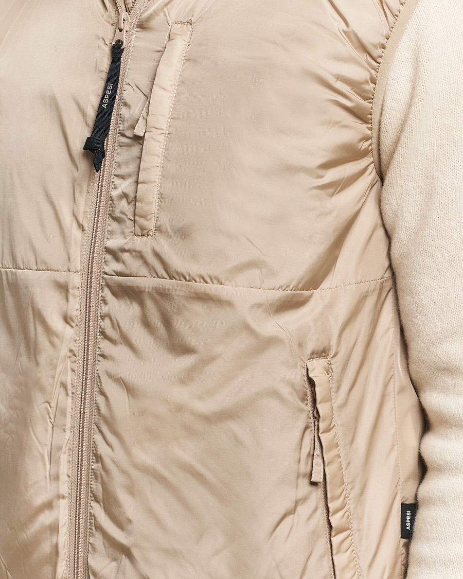 Herren | Jacken | Aspesi | Jil Padded Vest Beige