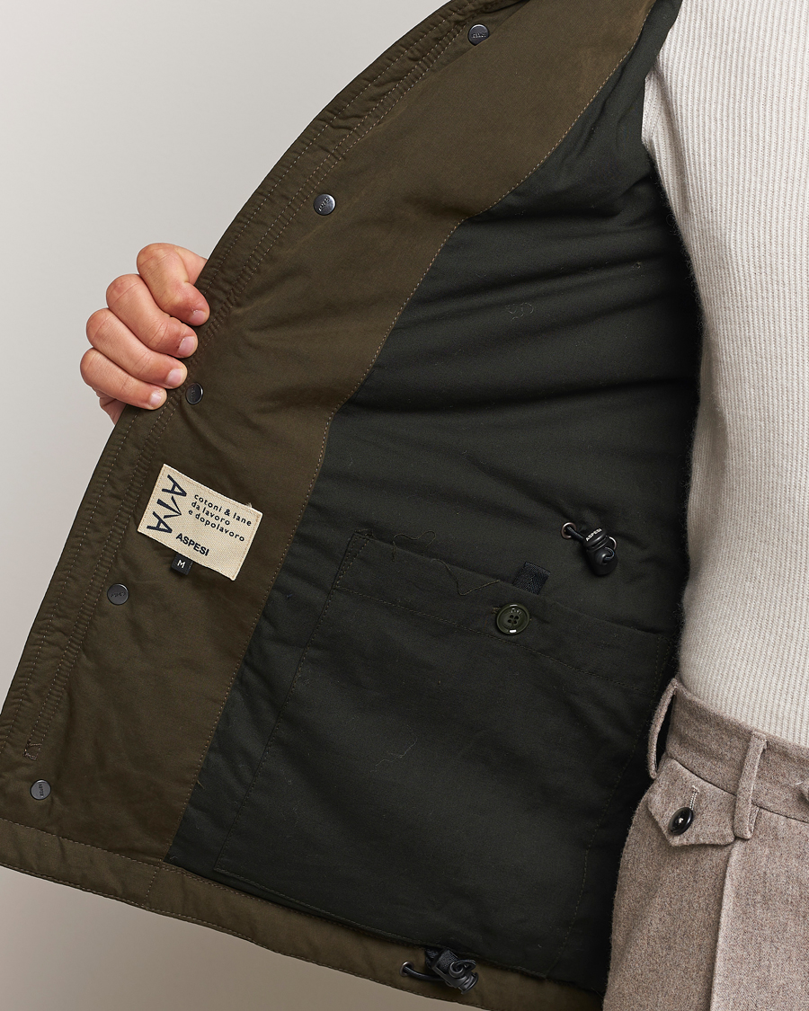 Herren | Jacken | Aspesi | Cotton Field Jacket Military