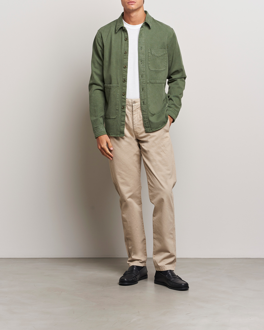 Herren | Hosen | Aspesi | Garment Dyed Cotton Pants Beige