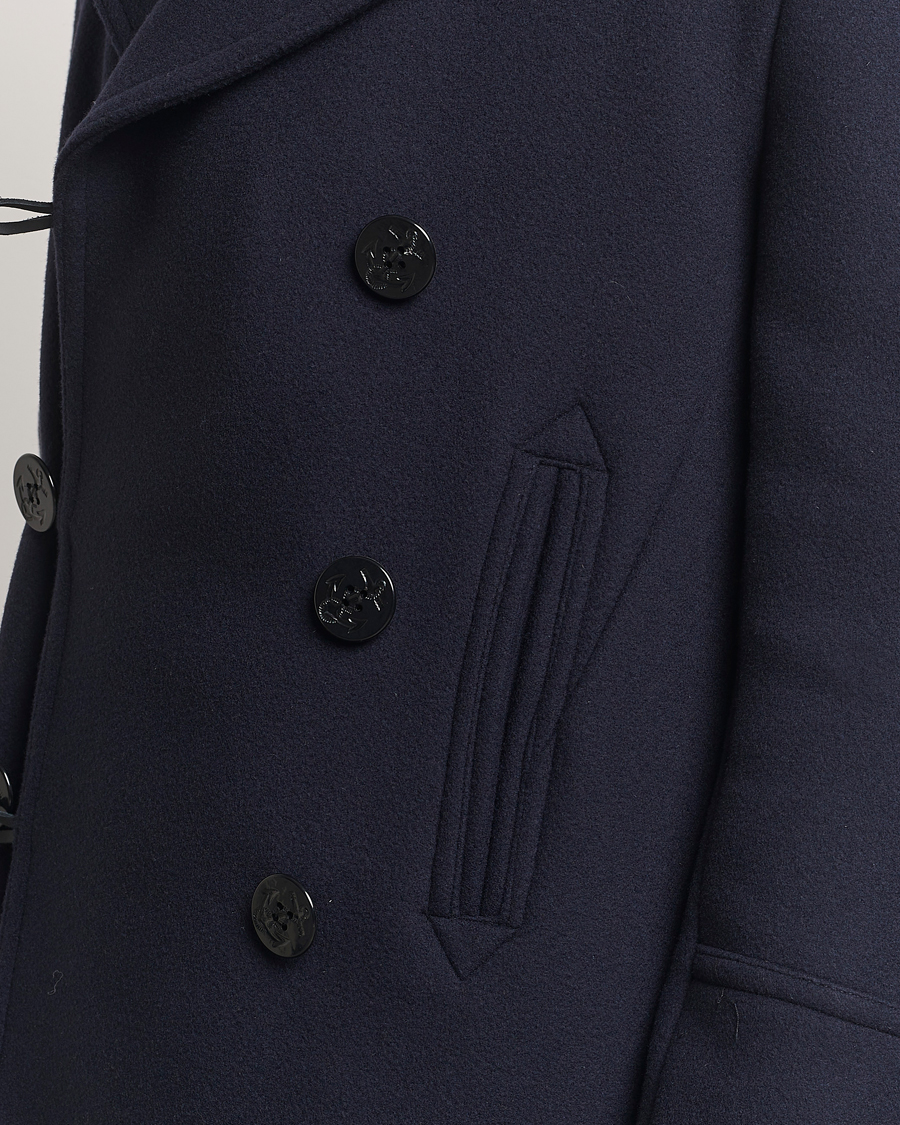 Herren | Jacken | Gloverall | Tennyson Peacoat Navy
