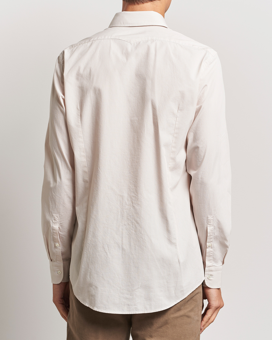 Herren | Hemden | Massimo Alba | Genova Casual Shirt Beige Stripe