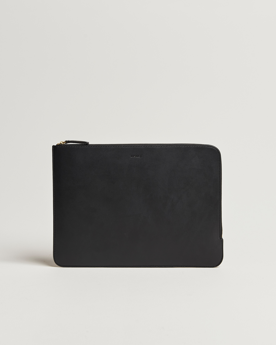 Herren | Mismo Full Grain Leather Laptop Cover 14