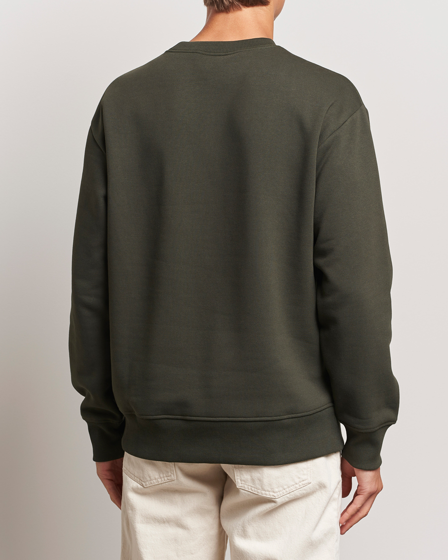 Herren | Pullover | NN07 | Briggs Crew Neck Sweatshirt Dark Army