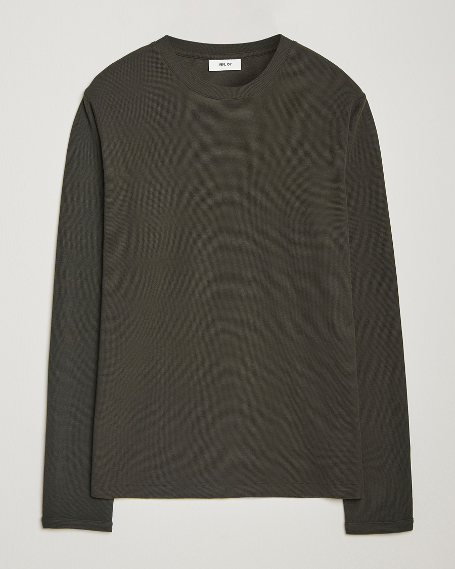 Herren | Pullover | NN07 | Clive Knitted Sweater Dark Army