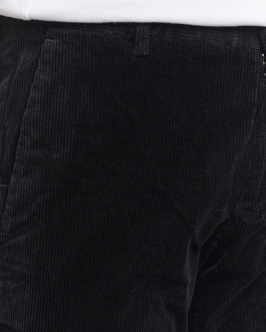 Herren | Hosen | NN07 | Theo Regular Fit Corduroy Chinos Black